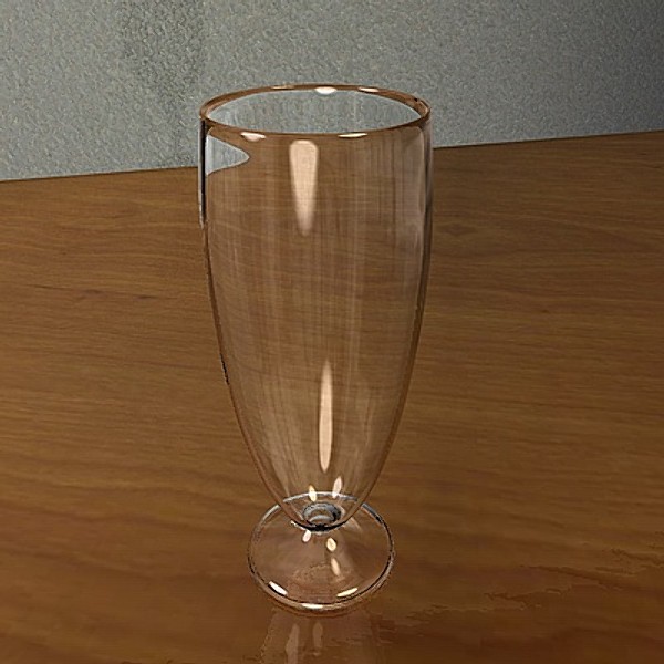 beer glass 3d 3ds - Beer Glass by Whong