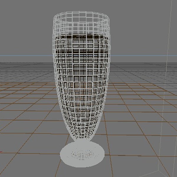beer glass 3d 3ds - Beer Glass by Whong
