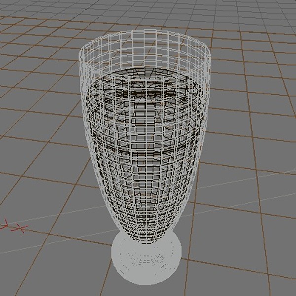beer glass 3d 3ds - Beer Glass by Whong