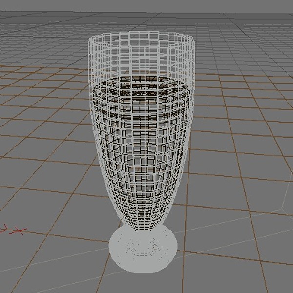 beer glass 3d 3ds - Beer Glass by Whong