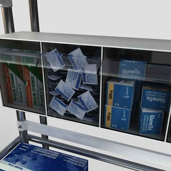 medical supply cart 1