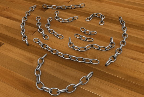 assortment chainlink 3ds - Chainlink Assortment by MattTrout