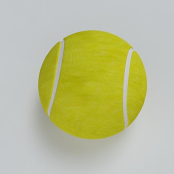 3d 3ds tennis ball - Tennis Ball by sabah_au