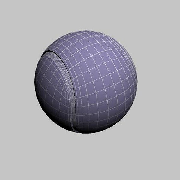 3d 3ds tennis ball - Tennis Ball by sabah_au