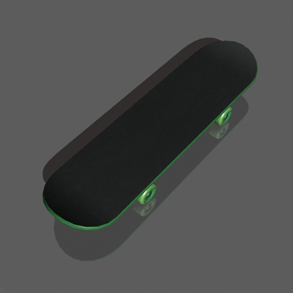 skateboard 3ds - Skateboard by mostlysquare