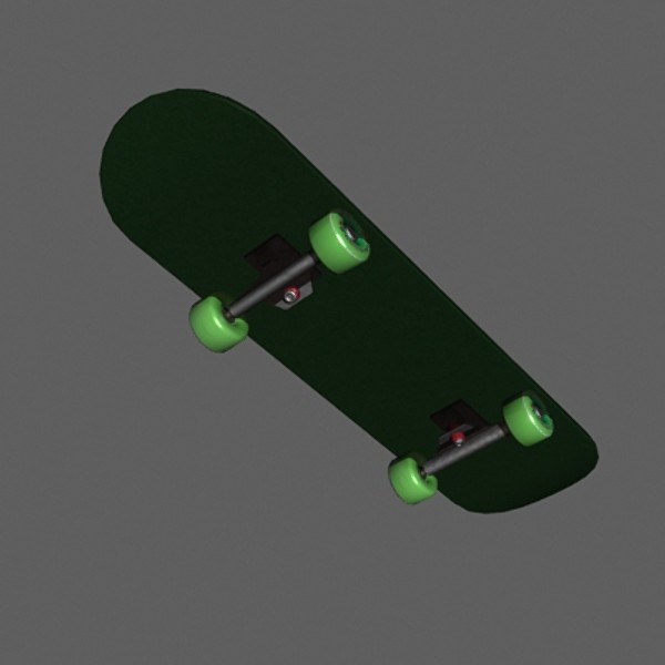 skateboard 3ds - Skateboard by mostlysquare