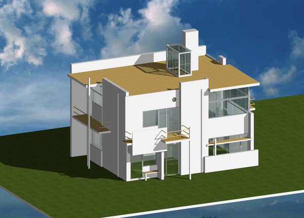 3d 3ds villa schroeder - Villa Schroeder by studiorender