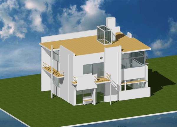 3d 3ds villa schroeder - Villa Schroeder by studiorender