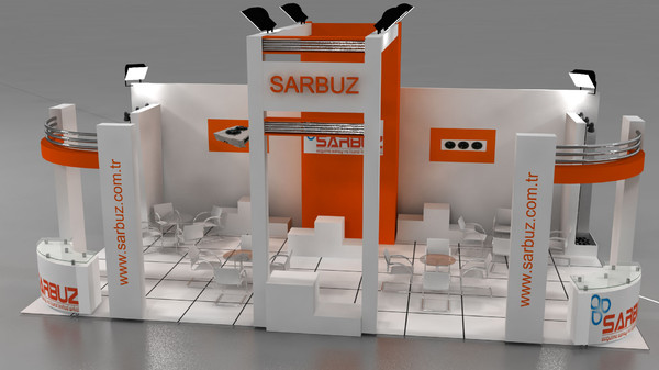 Sarbuz exhibition stand design