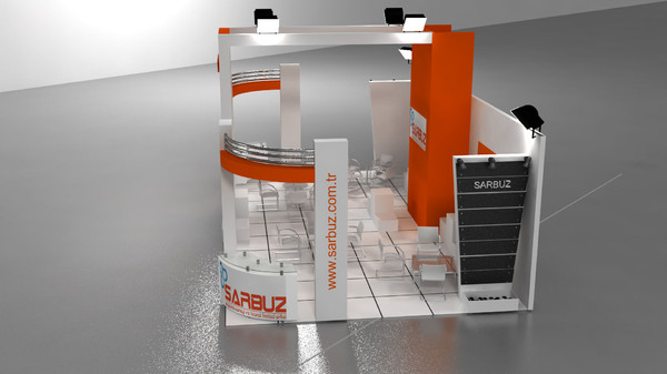 Sarbuz exhibition stand design