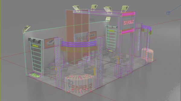 Sarbuz exhibition stand design