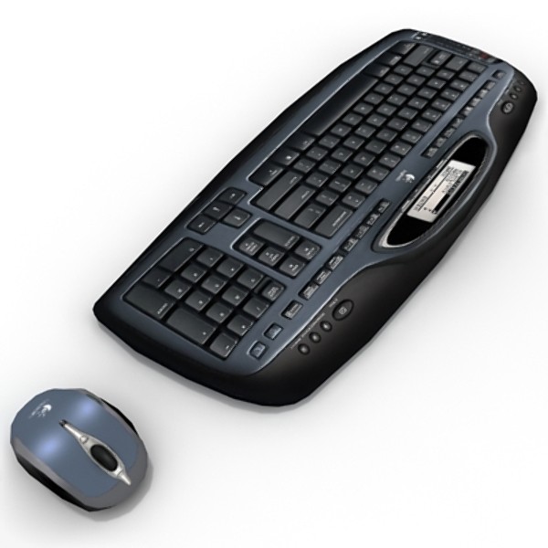 3d model keyboard - keyboard set 3 by StepanProkop