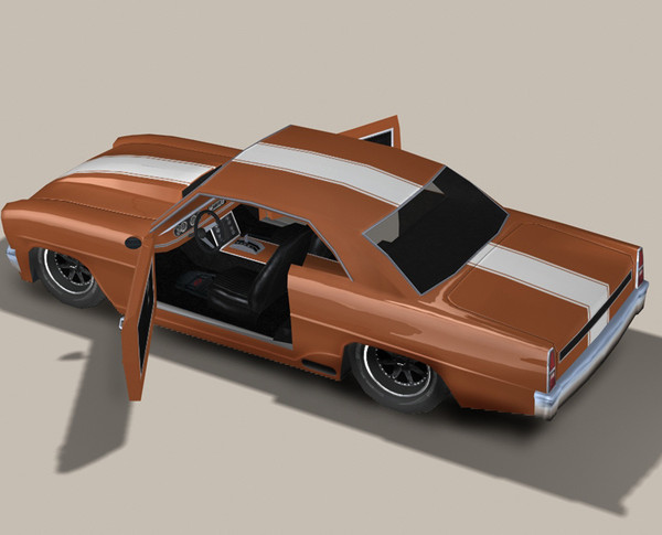3d model 1967 nova car - 1967 Nova by EarlEstes
