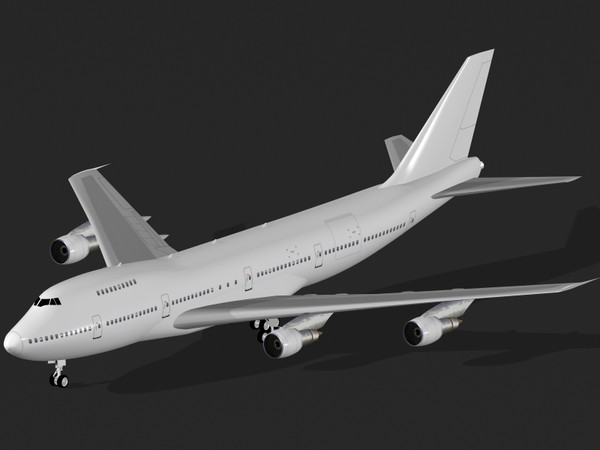 B 747-200 airplane