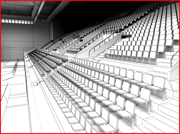 Diving and Swimming Olympic Pools Arena