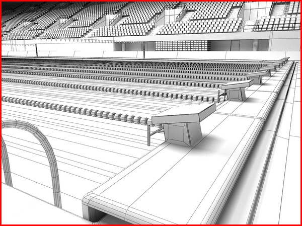 Diving and Swimming Olympic Pools Arena