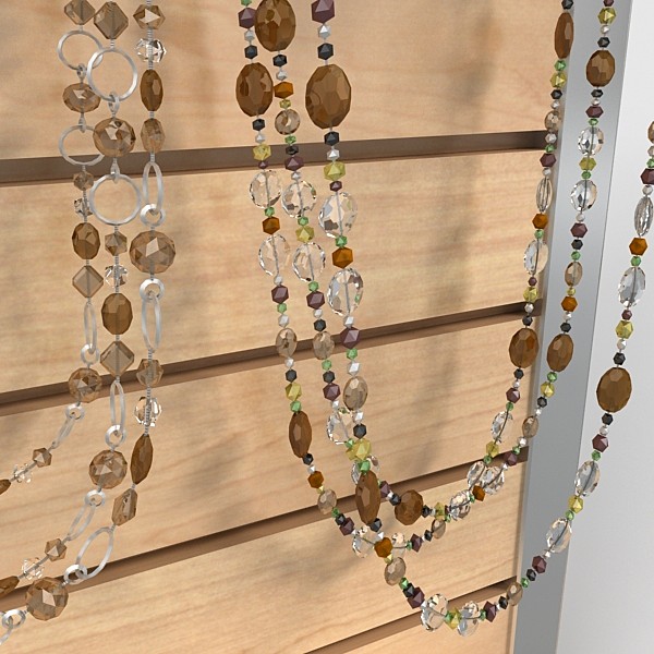 3d model necklace rack - necklace rack by DigitalX
