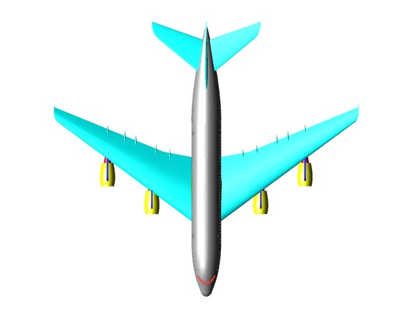 3d a380 assembly - A380(New).dwg or .dxf(zip) or .skp(zip) by RodgerSaintJohn