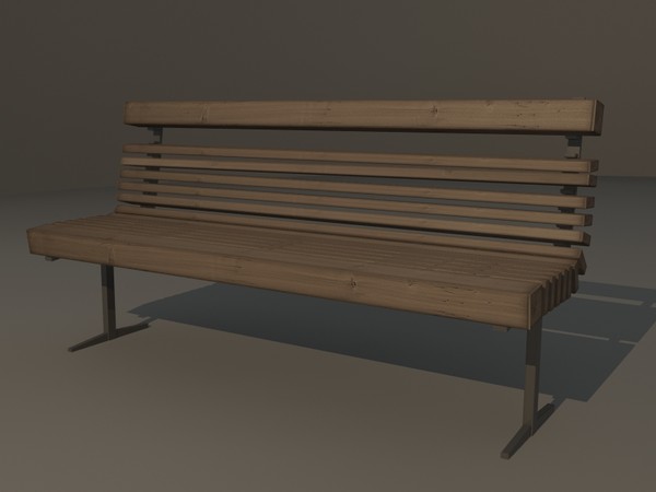 Wood Bench