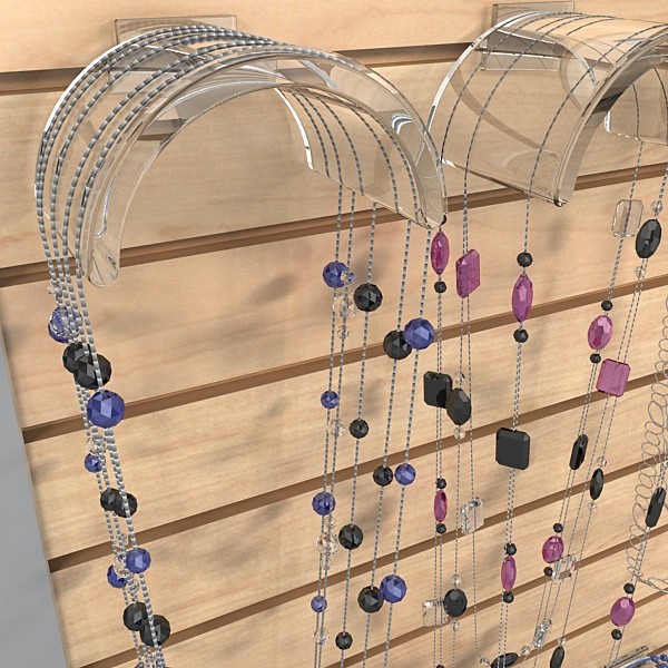 3d model necklace rack - necklace rack by DigitalX