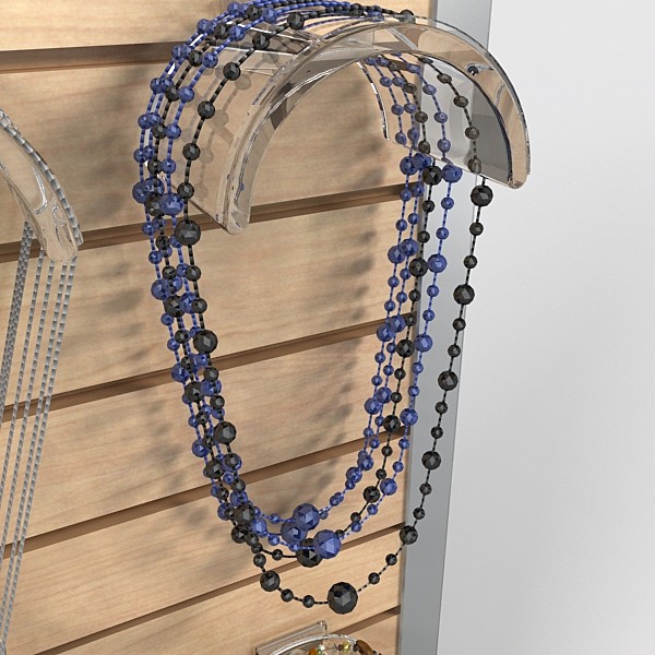 3d model necklace rack - necklace rack by DigitalX