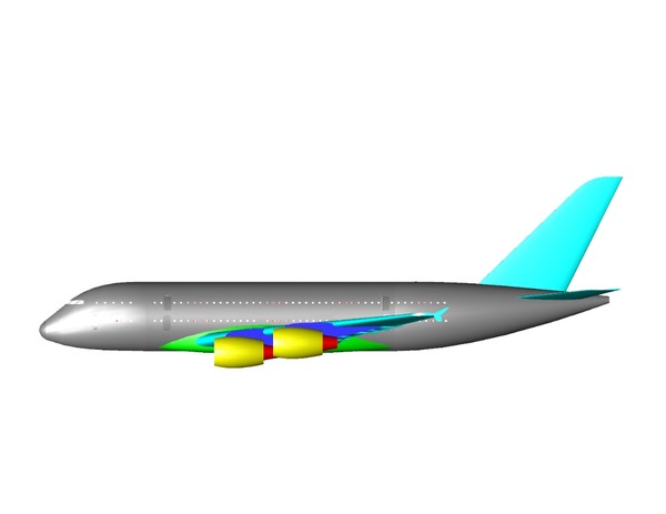 3d a380 assembly - A380(New).dwg or .dxf(zip) or .skp(zip) by RodgerSaintJohn