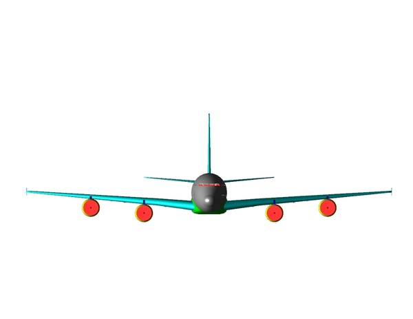 3d a380 assembly - A380(New).dwg or .dxf(zip) or .skp(zip) by RodgerSaintJohn