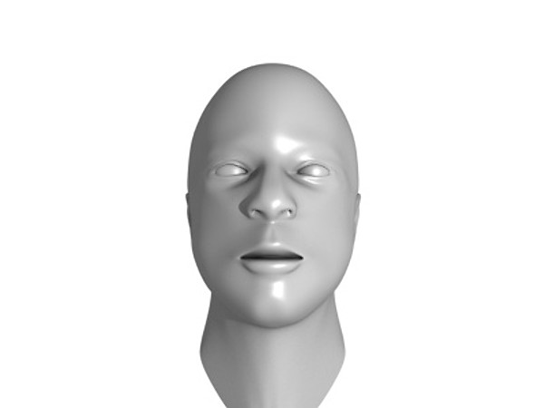 free obj mode male head - Head model by Patrick Feiring