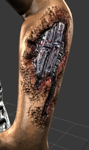 2010 soldier cyborg 3d max - Cyborg Soldier MAX2010 by Andrew Alonso