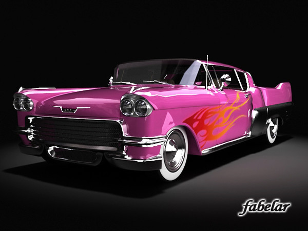 3d plymouth fury standard materials - Plymouth Fury STANDARD MATERIALS by fabelar