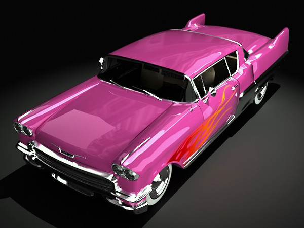 3d plymouth fury standard materials - Plymouth Fury STANDARD MATERIALS by fabelar
