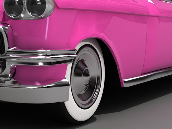 3d plymouth fury standard materials - Plymouth Fury STANDARD MATERIALS by fabelar