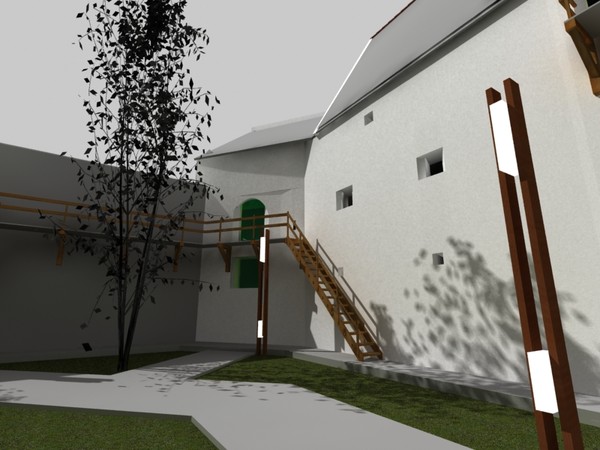 3d 3ds monastery church buildings - Castle/Monastery/Fortification by studiorender