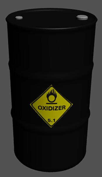 3d 50 gallon steel oil - 50 Gallon Drum & Lables by Imagetek3D
