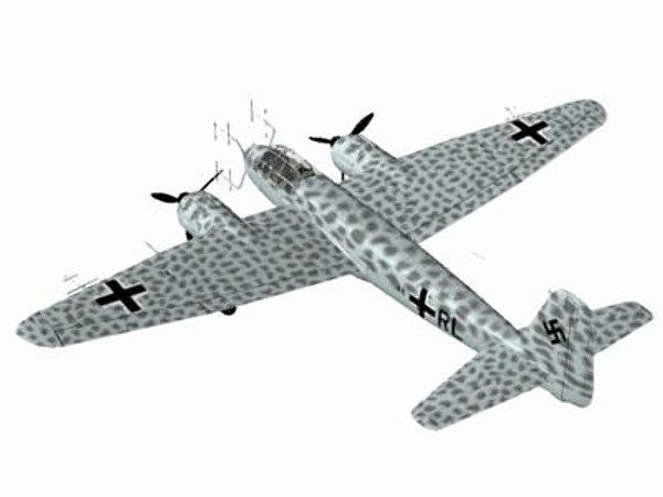 3d junkers ju88g nightfighter model - Junkers Ju88G Nightfighter by pbratt
