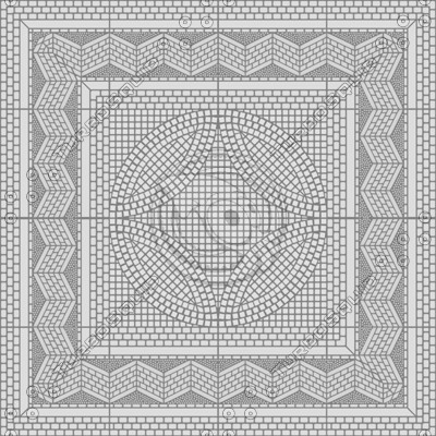 Mosaic floor #01 Texture