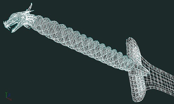 Excalibur Dragon Sword