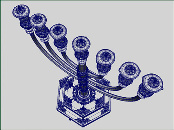 The Temple Menorah