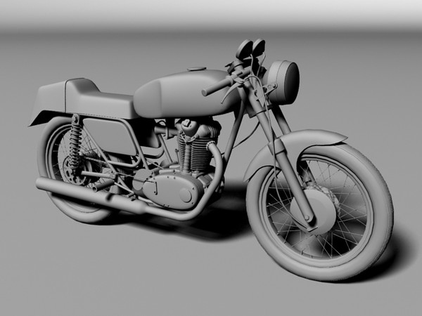 3d model ducati 250 350 desmo - Ducati 250 350 Desmo 1971 by Gonzo_3d