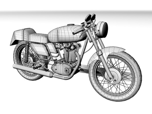 3d model ducati 250 350 desmo - Ducati 250 350 Desmo 1971 by Gonzo_3d
