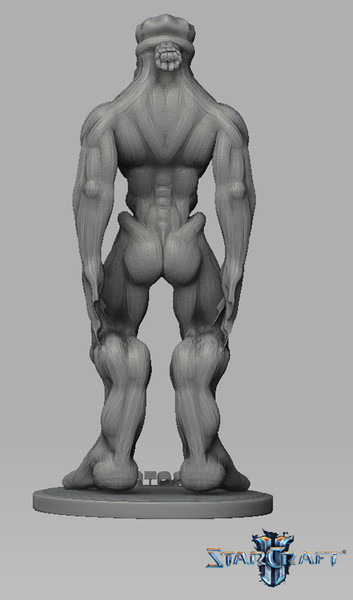 3d 3ds terran blizzard - Protoss by dentonvanzan