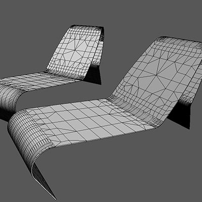 3ds max garden furniture chair design - Garden furniture chair by radoxist