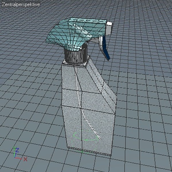 3d aerosol bottle - Aerosol Bottle by carnivor