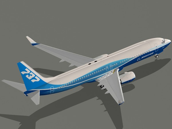 3ds max boeing 737-800 dreamliner - Boeing 737-800 Dreamliner by PedroFaut