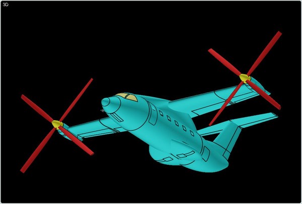 Augusta-Westland Erica Tilt Rotor Concept