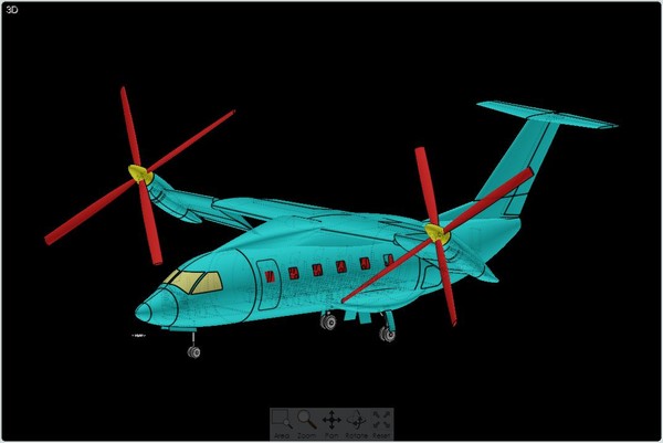Augusta-Westland Erica Tilt Rotor Concept