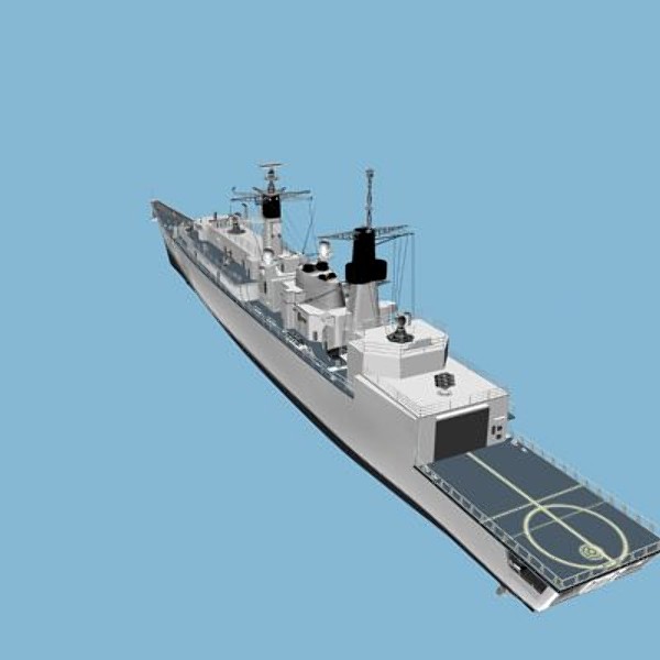 22 frigate hms brave max - FRIGATE 22 HMS BRAVE by 3DPASSION