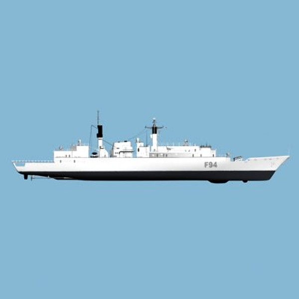 22 frigate hms brave max - FRIGATE 22 HMS BRAVE by 3DPASSION