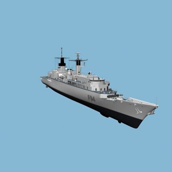 22 frigate hms brave max - FRIGATE 22 HMS BRAVE by 3DPASSION