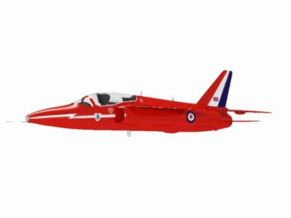 hawker siddeley gnat red arrows 3d c4d - Hawker Siddeley Gnat T1 (Red Arrow) by pbratt